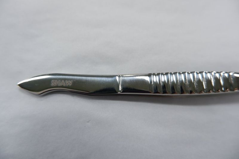 Calibryx General Surgery Forceps engraved with SHAW